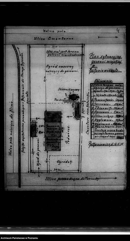 Obraz 8 z jednostki "Kwestionariusz Gazowni Miejskiej w Rakoniewicach powiat wolsztyński"