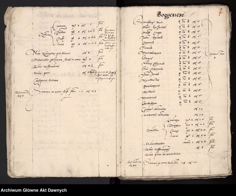 image.from.unit.number "[Rachunki, inwentarze, rejestry podymnego i poborowe woj. sandomierskiego i inowrocławskiego]."