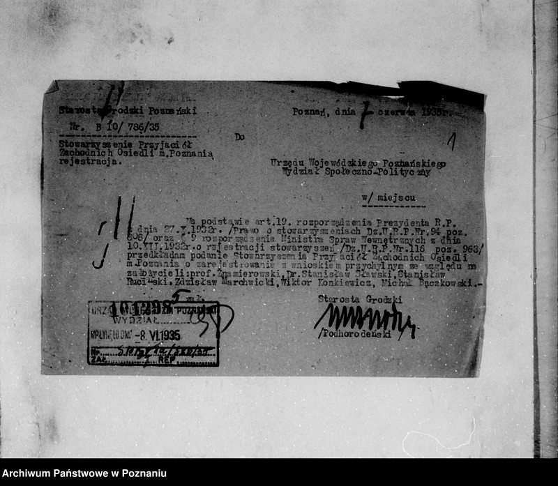 Obraz 5 z jednostki "/Stowarzyszenie Przyjaciół Zachodnich Osiedli miasta Poznania/"