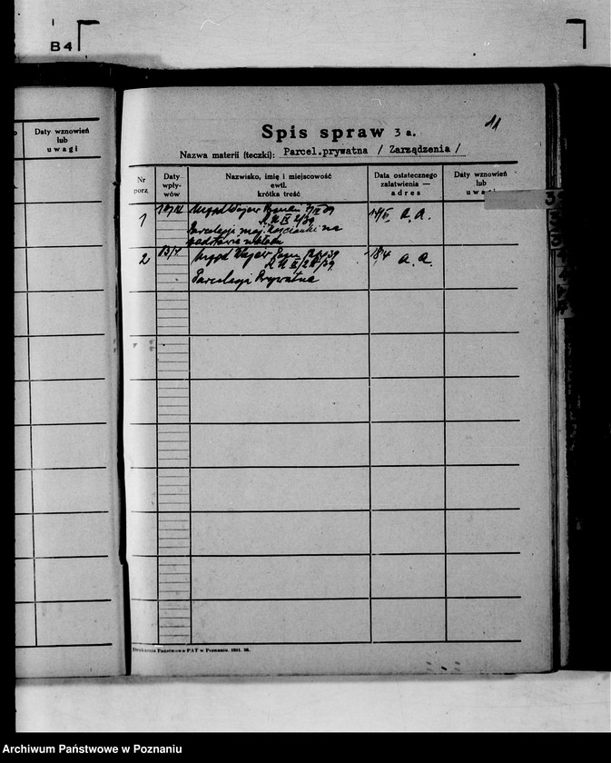 Obraz 15 z jednostki "Spis spraw znak,,R