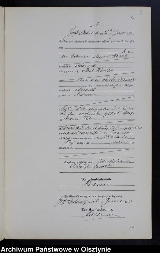 image.from.unit.number "Sterbe-Neben-Register Nr 1 - 33"