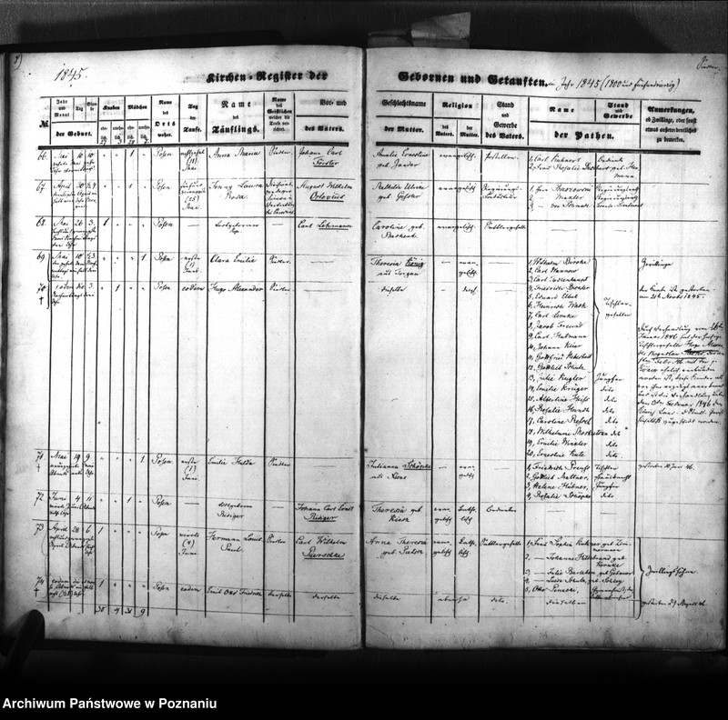 Obraz 11 z jednostki "Kirchenbuch Geborenen"