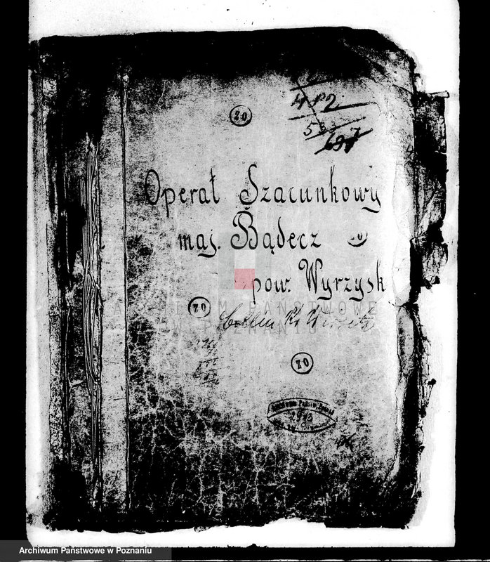 Obraz 4 z jednostki "Operat szacunkowy majątku Bądecz powiatu wrzesińskiego"