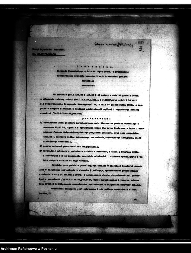 Obraz 6 z jednostki "Operat szacunkowy majątku Biernacice powiatu tureckiego"