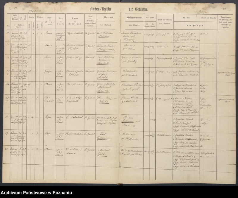 Obraz 6 z jednostki "Duplikat der Taufen, Trauungen, Begräbnisse"