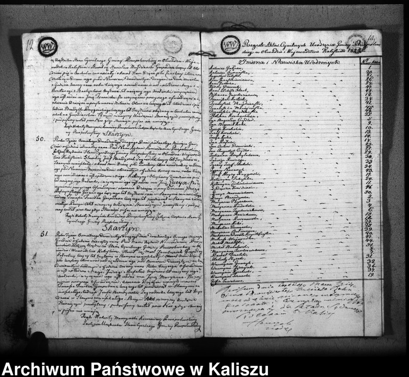 Obraz 10 z jednostki "Akta urodzenia"