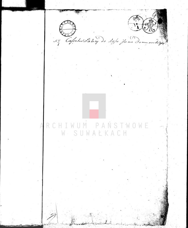 image.from.unit.number "Dowody do Akt Małżeństwa Gminy Wigierskiey od dnia 1 Maja 1814 Roku do dnia ostatniego Grudnia 1815 Roku."