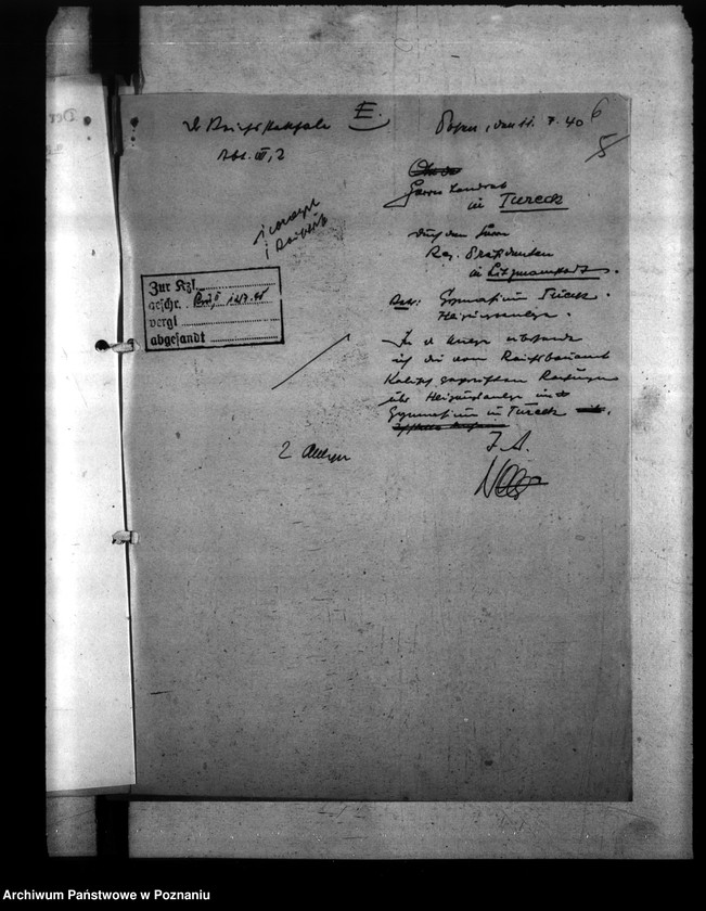 Obraz 10 z jednostki "Ausbauten der Heimoberschule in Turek"