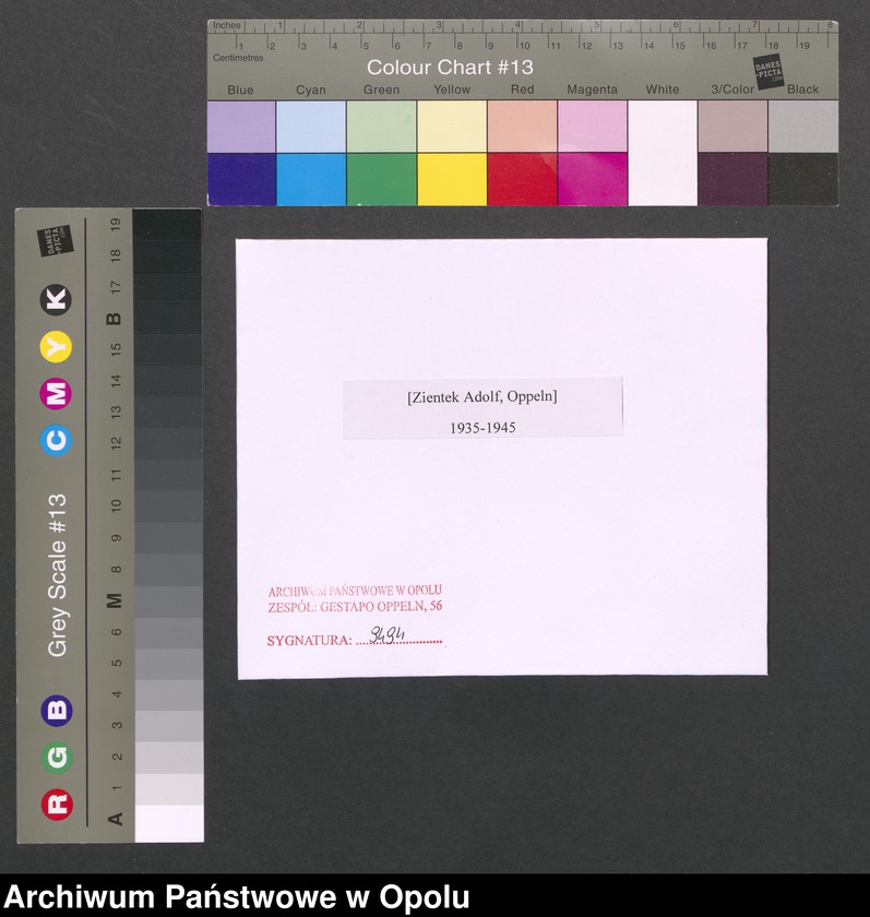 Obraz 2 z jednostki "[Zientek Adolf, Oppeln]"