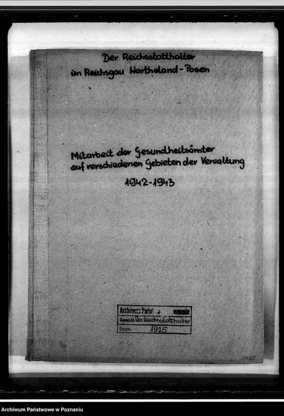 Obraz 4 z jednostki "Mitarbeit der Gesundheitsämter auf verschiedenen Gebieten der Verwaltung"