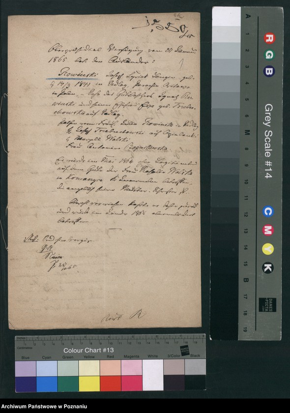 Obraz 4 z jednostki "A. betr. Josef Rowiński, Alexander Raiwitz Rożnatowski, Jesidorius von Rożnowski"