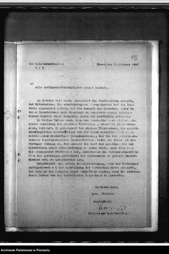 Obraz 14 z jednostki "Rundschreiben"