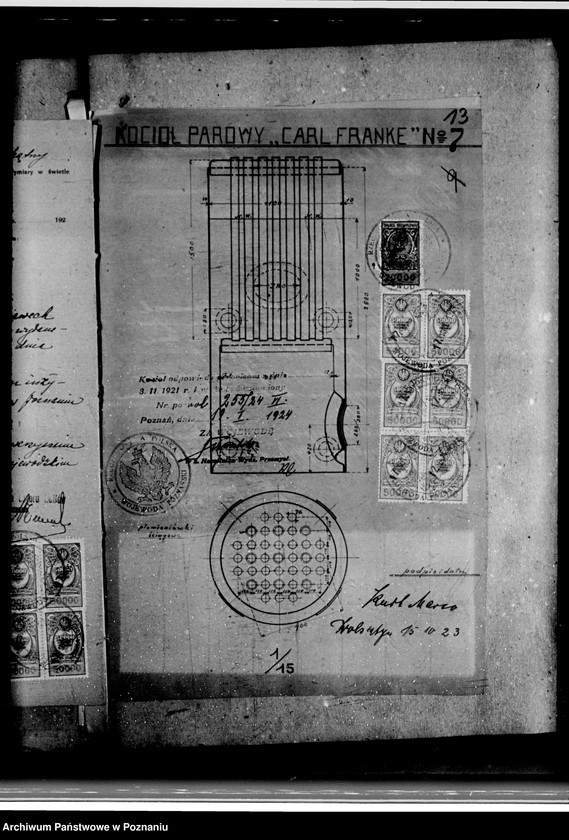 Obraz 17 z jednostki "Magistrat miasta Wolsztyna Rzeźnia Miejska nr woj. kotła 5312"