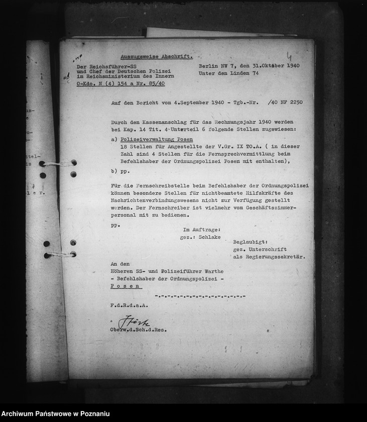 Obraz 8 z jednostki "Voranschlag zum Haushalt 1944"