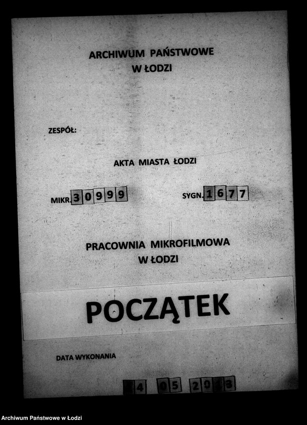 Obraz 1 z jednostki "Składki na utrzymanie szkół elementarnych katolickich w mieście Łodzi"