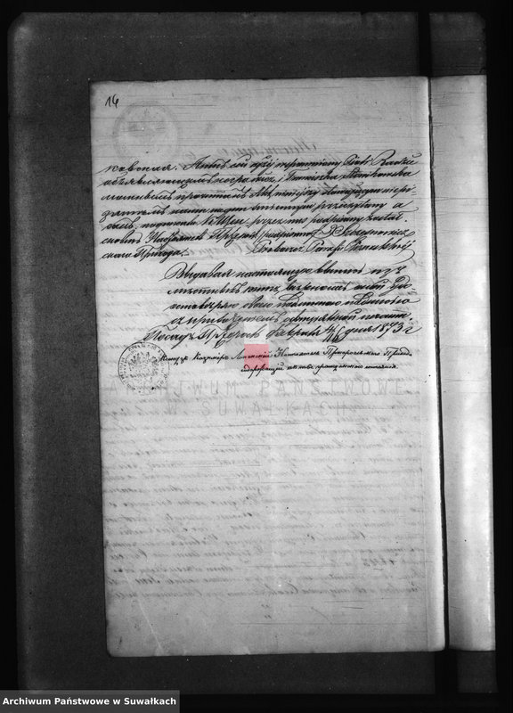 Obraz 20 z jednostki "Kniga s dokumentami Filipovskago Rimsko Katoličeskago Prichoda v 1873 godu"