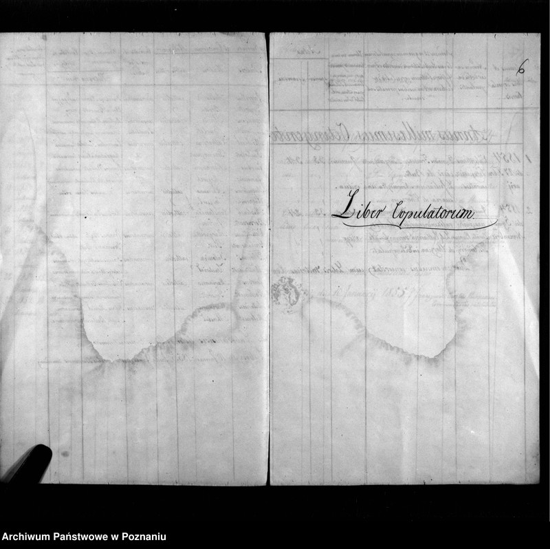 image.from.unit.number "Liber baptisatorum, copulatorum, mortuorum"