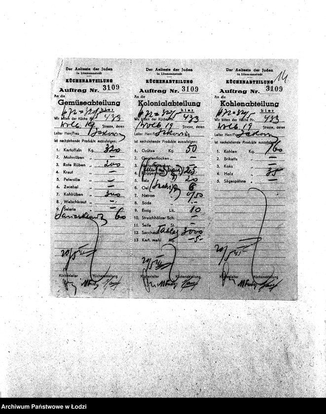 Obraz 17 z jednostki "[Kuchnia nr 433, ul. Wolborska 19. Działalność kuchni]"