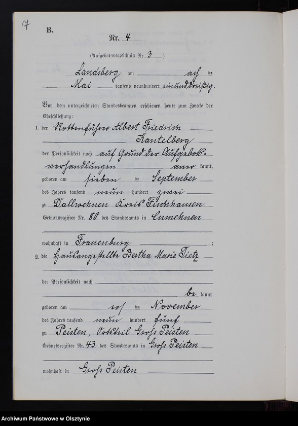 image.from.unit.number "Heiraths-Neben-Register Nr 1 - 13 [ Księga małżeństw - wtóropis ]"