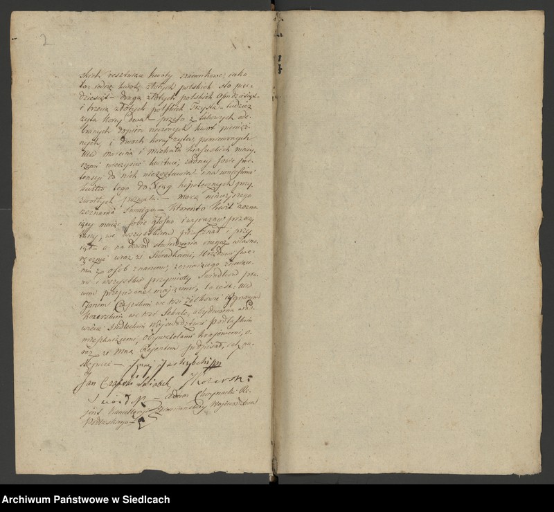 Obraz 4 z jednostki "Księga II Rok 1822 akta niehipoteczne Adama Chojnackiego Rejenta [Akta notarialne od nr 1 do nr 312]"