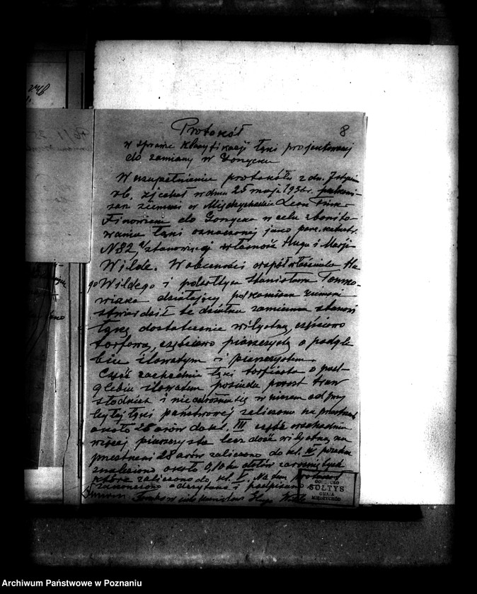 Obraz 12 z jednostki "Sprawy przewłaszczeniowe majątku Gorzycko-Stare powiatu międzychodzkiego"