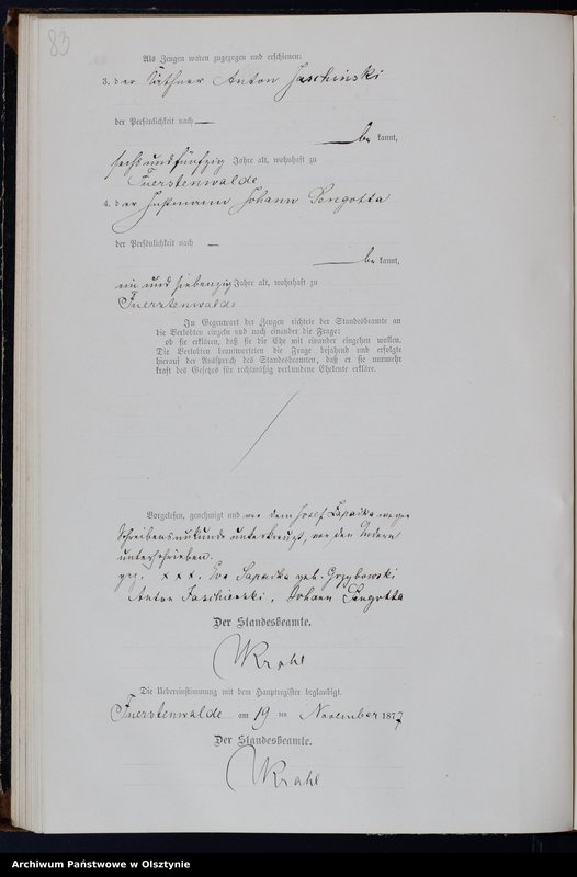 image.from.team "Urząd Stanu Cywilnego w Księżym Lasku pow. szczycieński"
