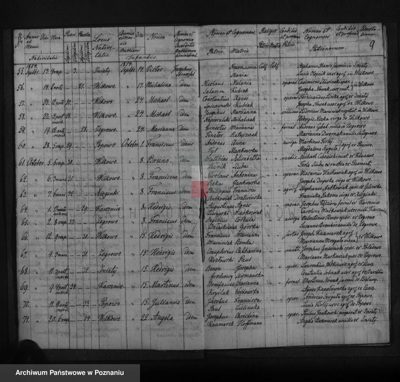 Obraz 7 z jednostki "Liber baptisatorum, copulatorum, mortuorum"
