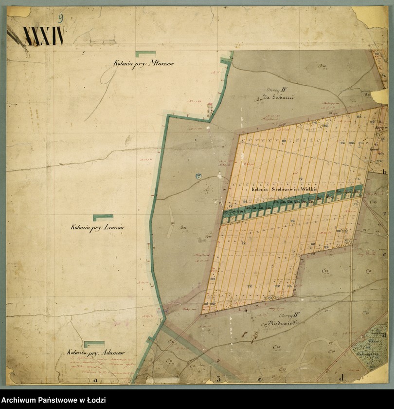 image.from.unit.number "Pierworys urządzenia dóbr Wiaderno w guberni warszawskiej powiecie piotrkowskim ekonomii Wolbórz położonych"