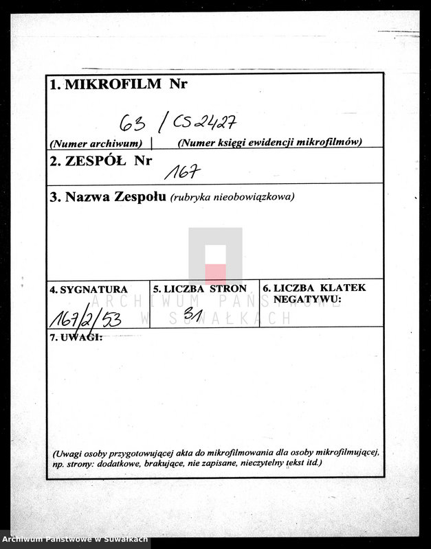 Obraz 2 z jednostki "[Dokumenty do akt małżeństw wyznania rzymsko-katolickiego parafii w Wigrach]"