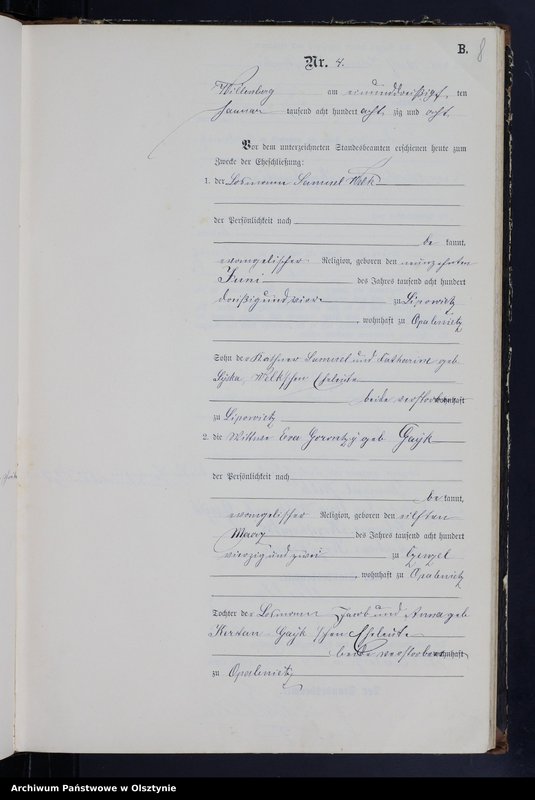 image.from.unit.number "Heiraths-Neben-Register nr 1 - 51"