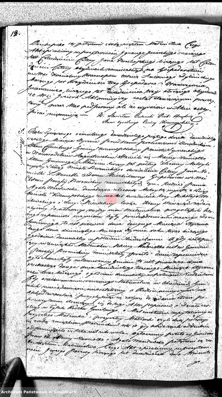 image.from.unit.number "Akta Zaślubionych Gminy Krasnopolskiey Powiatu Seyneńskiego od 1-go Stycznia 1825. Województwo Augstowskie."
