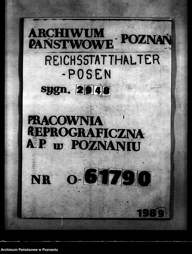 Obraz 16 z jednostki "Einrichtung einer Tbc - Abteilung für lungenkranke, polnische Strafgefangene im früheren Kloster Görchen (Miejska Górka)"