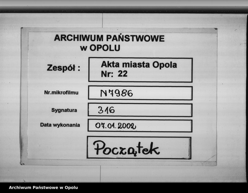 Obraz 1 z jednostki "[Księga protokołów (odpisy) prywatnego zbioru Franciszka Ignacego Kuffki w Opolu. Tom I. 1719 - 1722]"