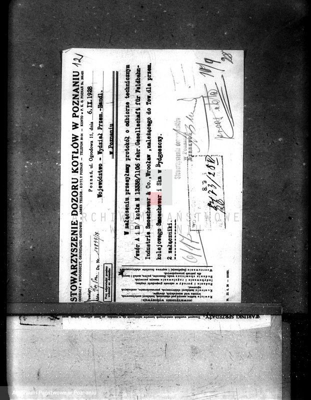 Obraz 17 z jednostki "Smoschewor i Ska - Towarzystwo dla przemysłu kolejowego - nr woj. kotła 617"