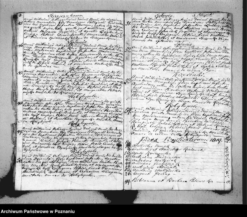 Obraz 7 z jednostki "Liber baptisatorum, copulatorum, mortuorum"