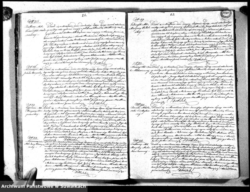 image.from.unit.number "Księga Duplikat Aktów Urodzonych, Umarłych i Zaślubionych sporządzony na Rok 1846 Mirosław"