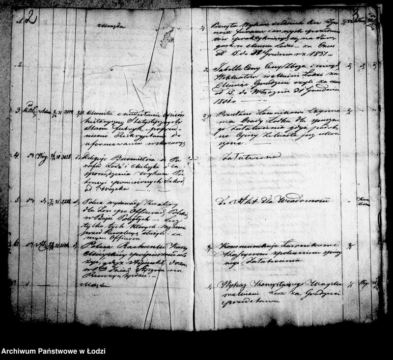 Obraz 7 z jednostki "Dziennik korespondencyjny na rok 1832"