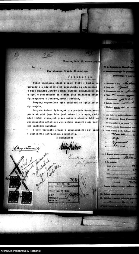 image.from.unit.number "Parcelacja prywatna majątku Kuczków powiatu jarocińskiego - folwark Janków"