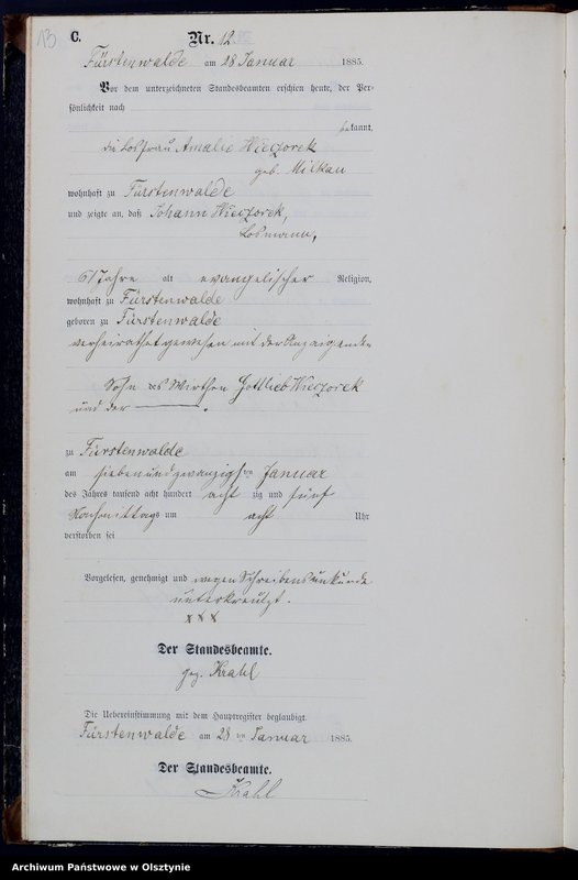 image.from.unit.number "Sterbe-Neben-Register Nr 1 - 207"