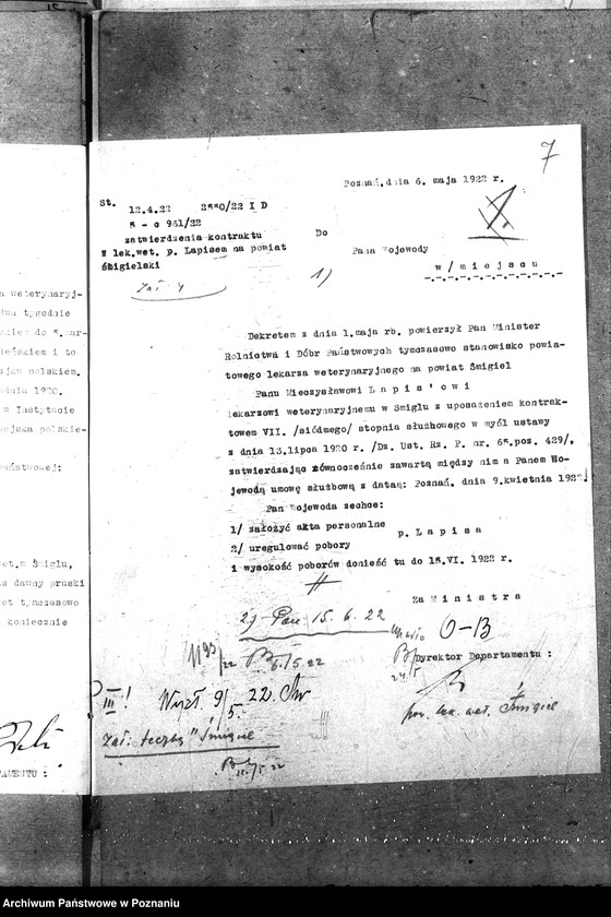 Obraz 11 z jednostki "Pow. lekarz Weterynaryjny Śmigiel"