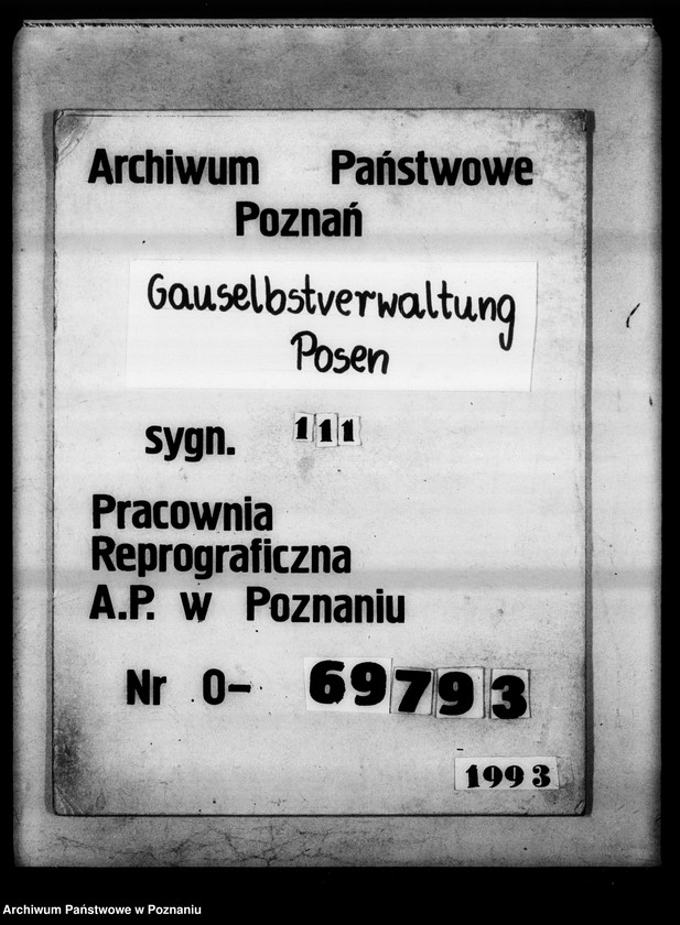 Obraz 1 z jednostki "Baupläne."