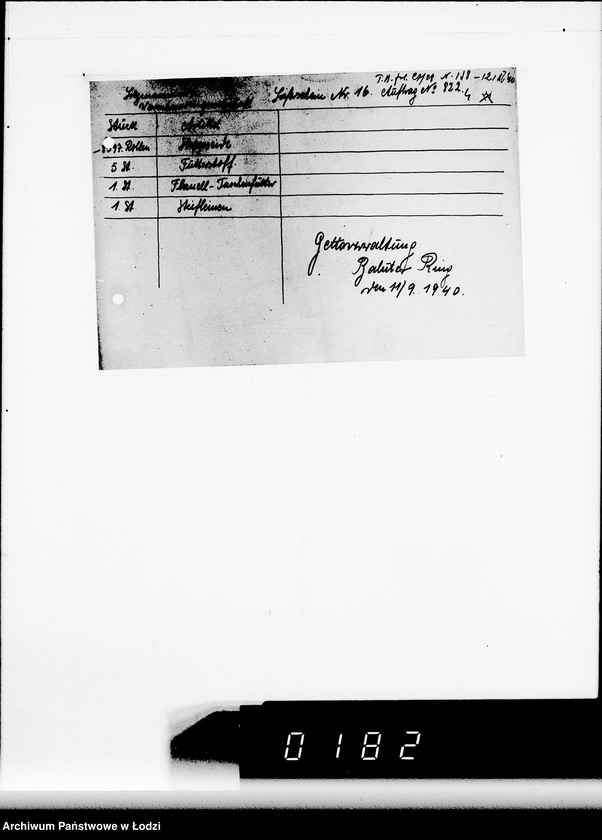 Obraz 8 z jednostki "Textil Waren Lieferscheine"