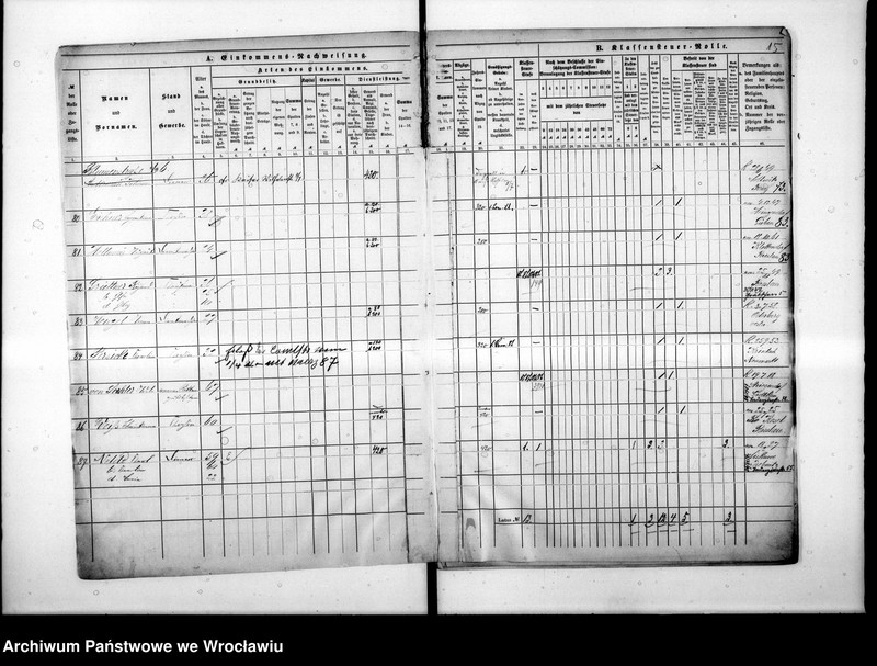 image.from.unit.number "Klassensteuerrolle nebst Eikommens - Nachweisung"