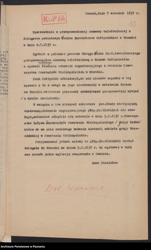 Obraz 17 z jednostki "Września - akta koła."