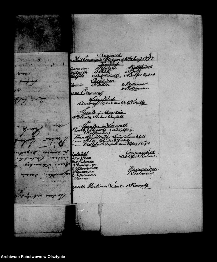 Obraz 10 z jednostki "/Tagesrapporte der verscchiedenen Formationen in Przasnitz und des I. Armee- Korps/"