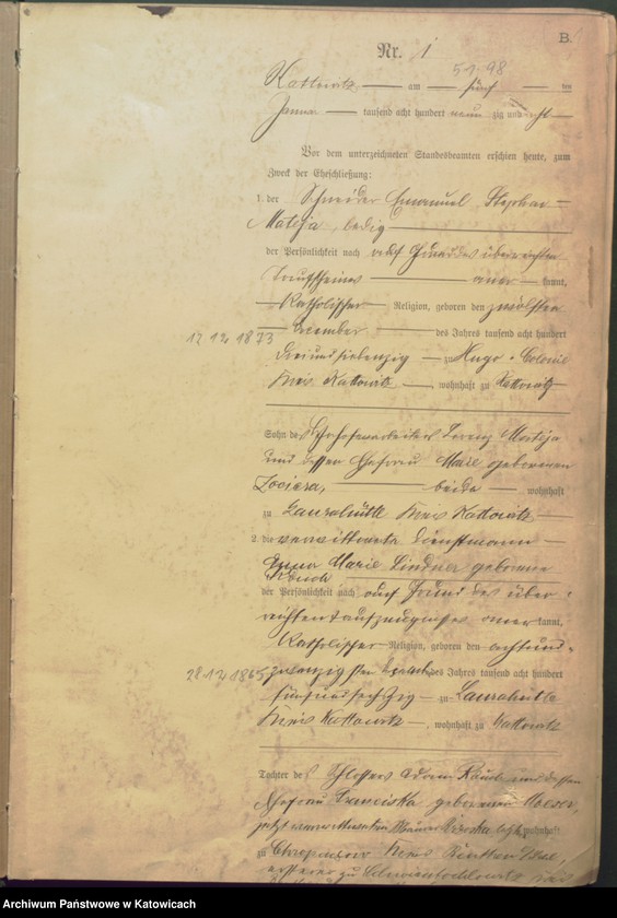 Obraz z jednostki "Księga małżeństw nr 1 – 246"