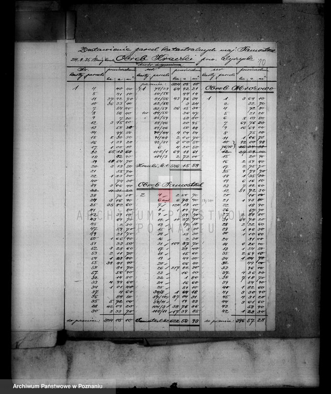 Obraz 14 z jednostki "Obliczenie majątku Samostrzel powiatu wyrzyskiego rejestr upraw i zasiewów"