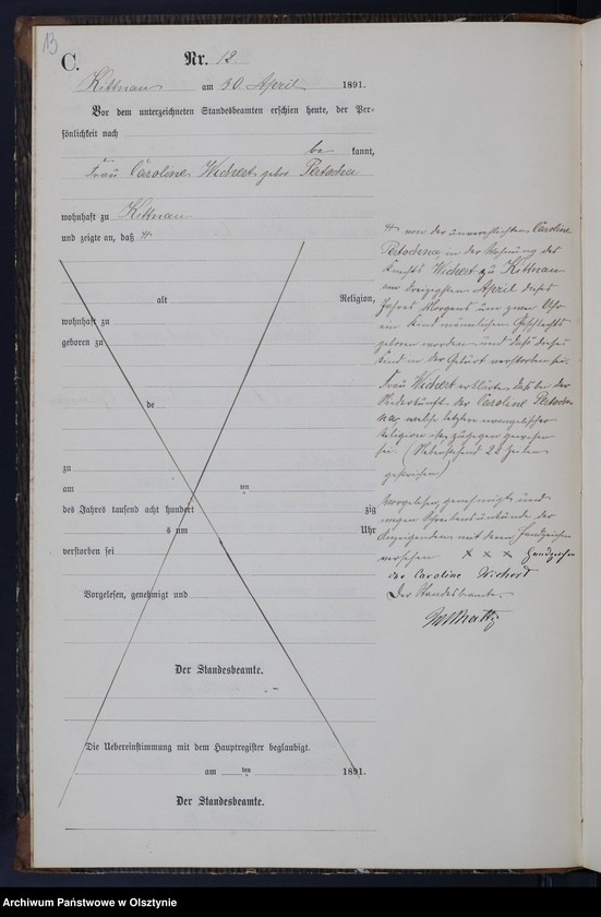 image.from.unit.number "Sterbe-Neben-Register Nr 1 - 42"