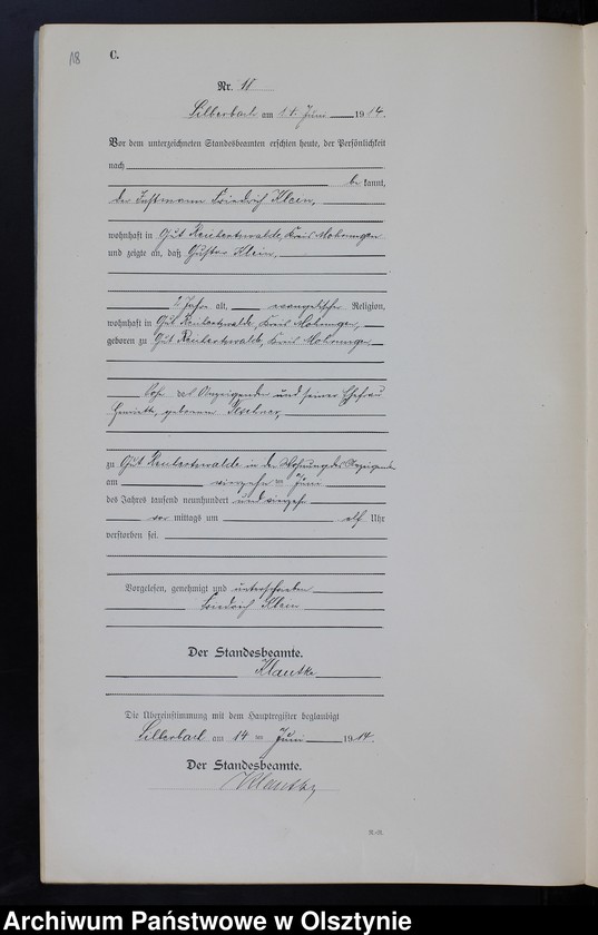 image.from.unit.number "Sterbe-Neben-Register Nr 1 - 39"