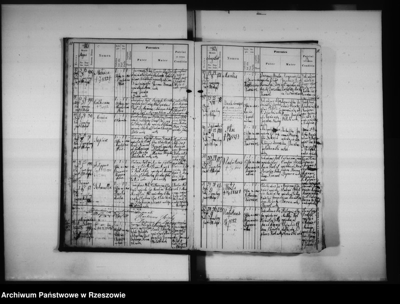 image.from.unit.number "Księga urodzeń Medynia Głogowska i Medynia Łańcucka"